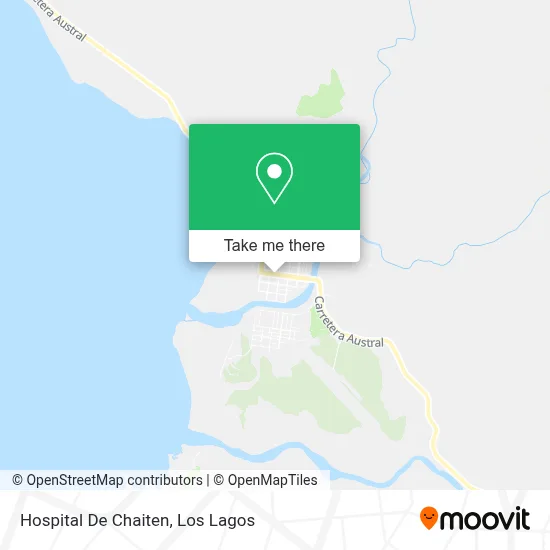 Hospital De Chaiten map