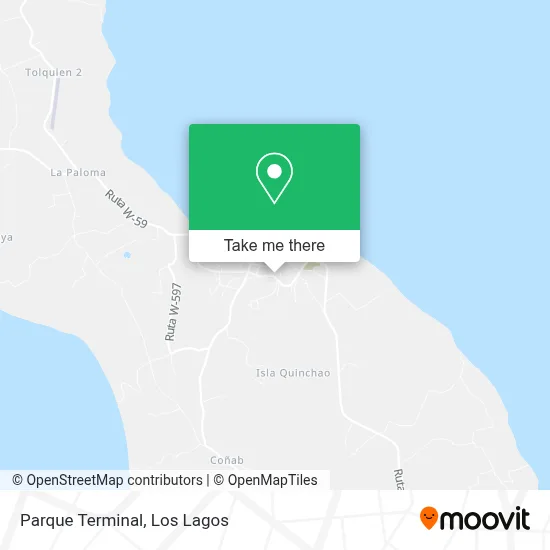 Parque Terminal map