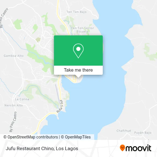Jufu Restaurant Chino map