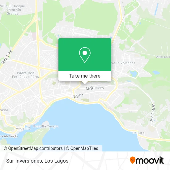 Sur Inversiones map