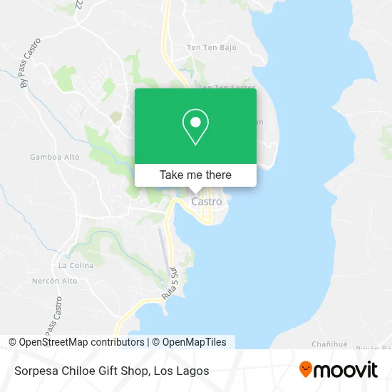 Sorpesa Chiloe Gift Shop map