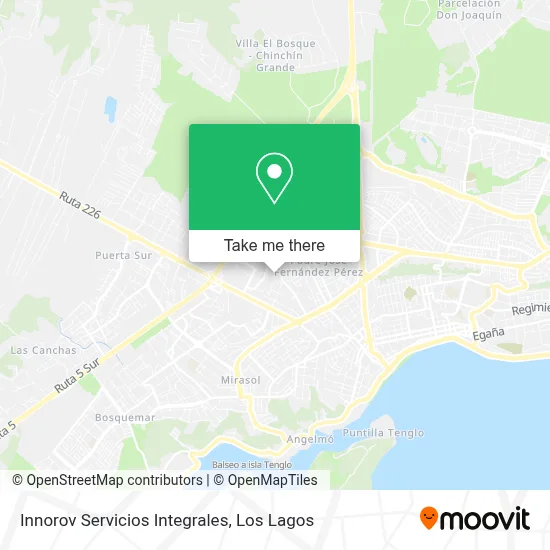 Innorov Servicios Integrales map