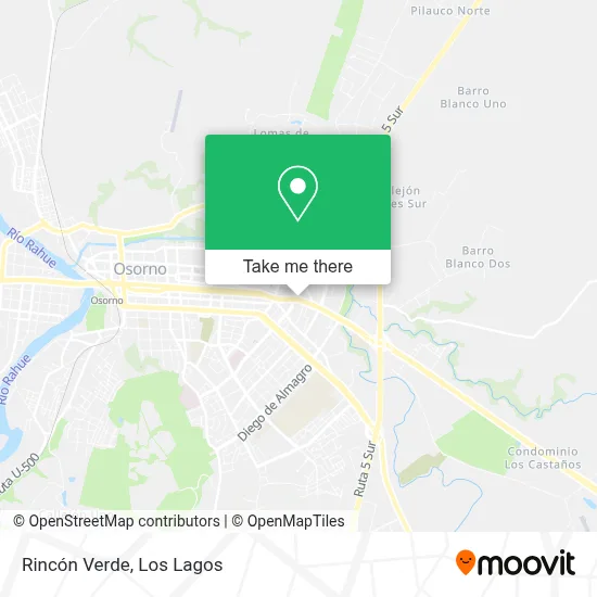 Rincón Verde map