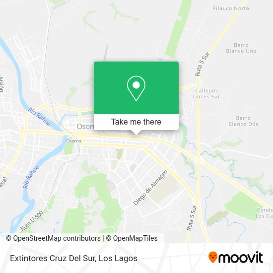 Extintores Cruz Del Sur map