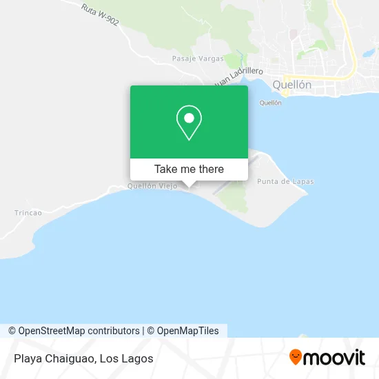 Playa Chaiguao map