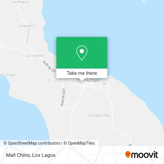 Mall Chino map