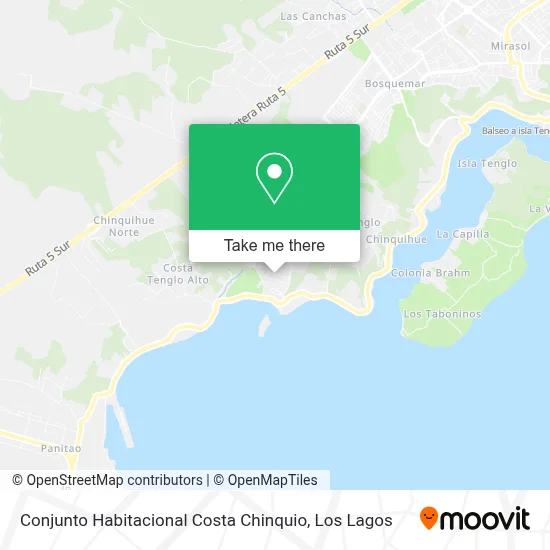 Conjunto Habitacional Costa Chinquio map