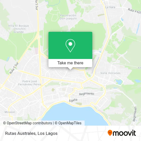 Rutas Australes map