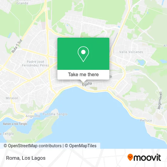 Roma map
