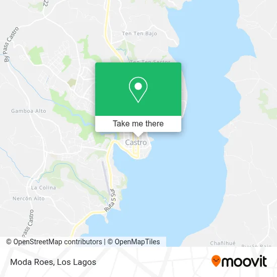 Moda Roes map