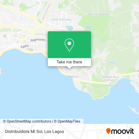 Distribuidora Mi Sol map