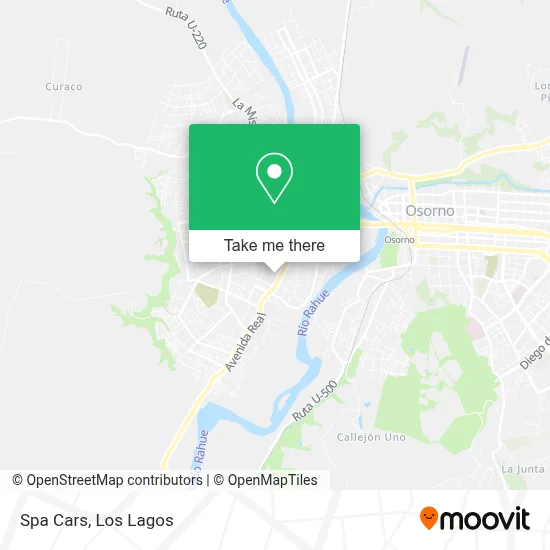 Spa Cars map