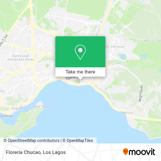 Florería Chucao map