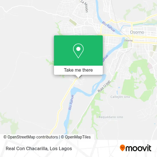 Real Con Chacarilla map