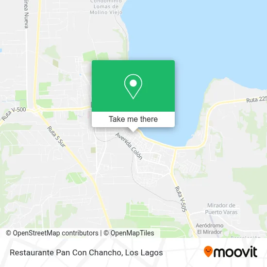 Restaurante Pan Con Chancho map