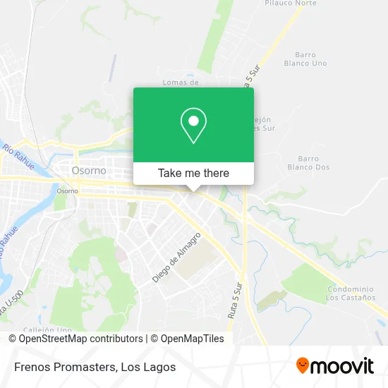 Frenos Promasters map