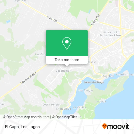 El Capo map