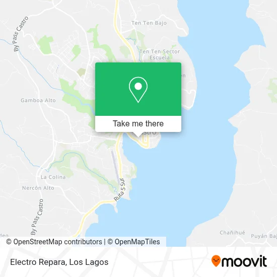 Electro Repara map
