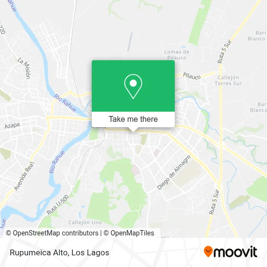 Rupumeica Alto map