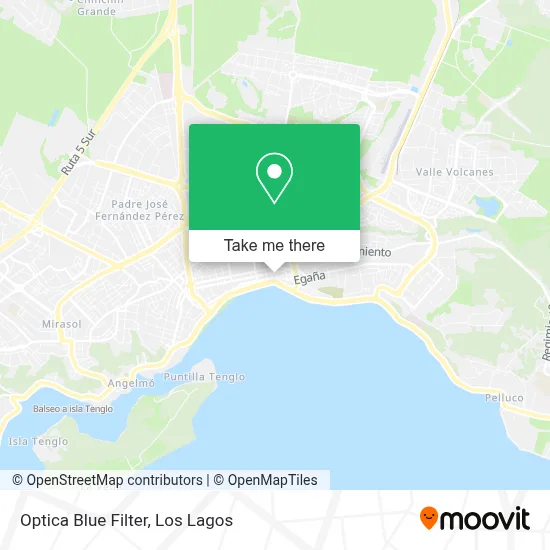 Optica Blue Filter map