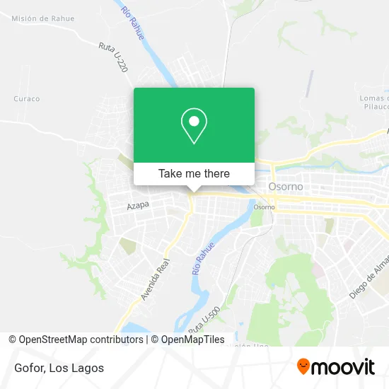 Gofor map