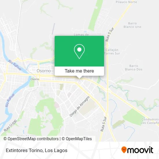 Extintores Torino map