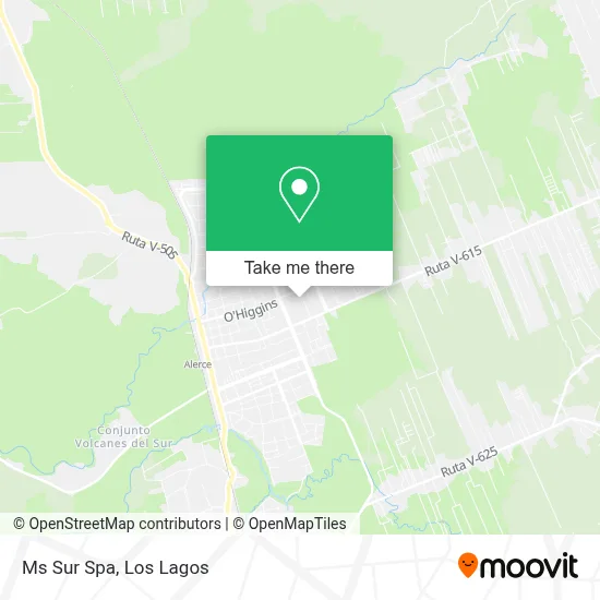 Ms Sur Spa map