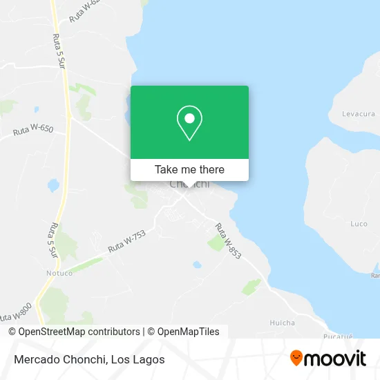 Mercado Chonchi map
