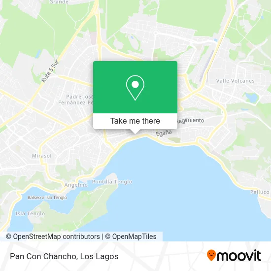 Pan Con Chancho map