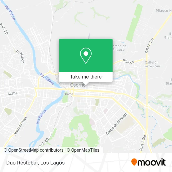 Duo Restobar map