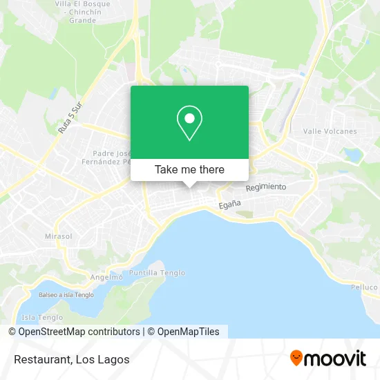 Restaurant map