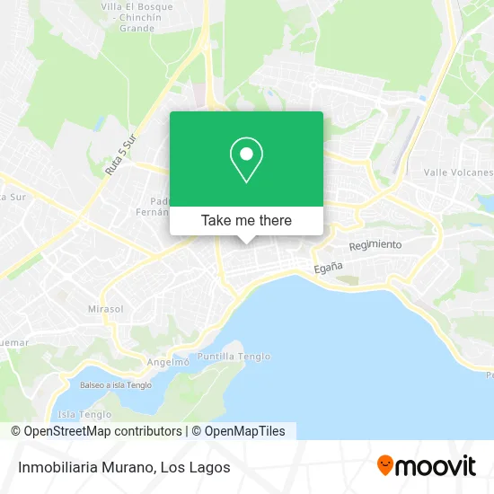 Inmobiliaria Murano map