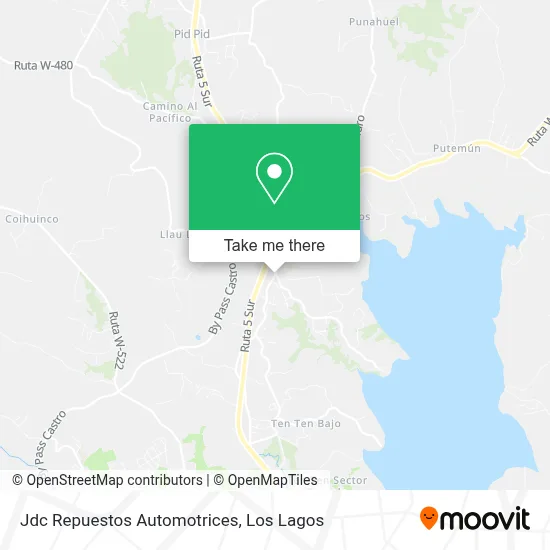 Jdc Repuestos Automotrices map