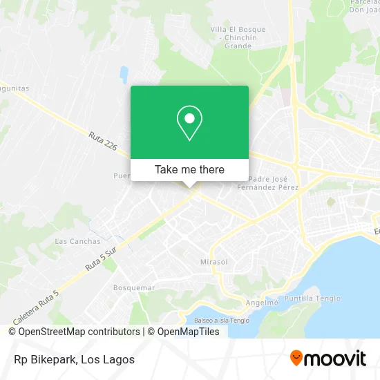 Rp Bikepark map