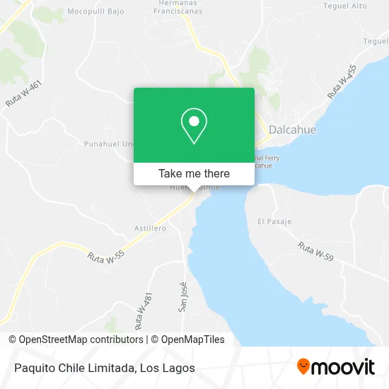 Paquito Chile Limitada map