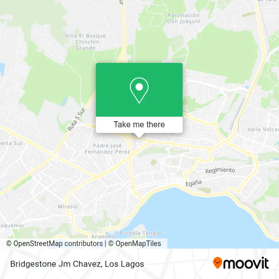 Bridgestone Jm Chavez map
