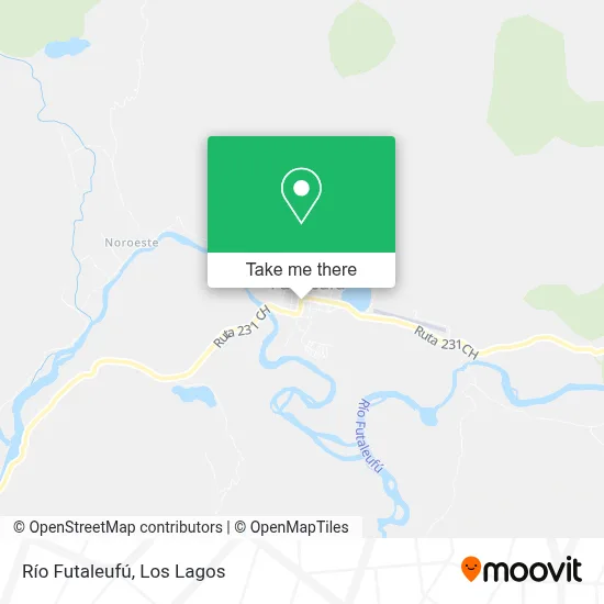 Río Futaleufú map