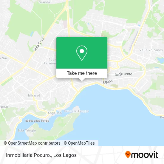 Inmobiliaria Pocuro. map