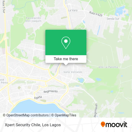 Xpert Security Chile map