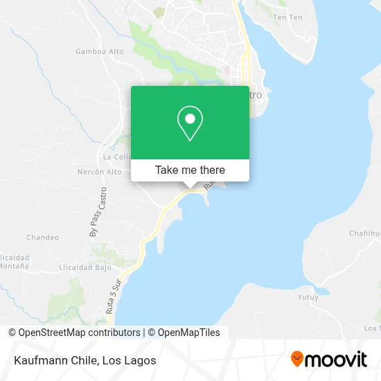 Kaufmann Chile map