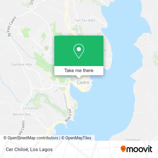 Cer Chiloé map