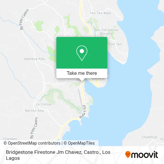 Bridgestone Firestone Jm Chavez, Castro. map