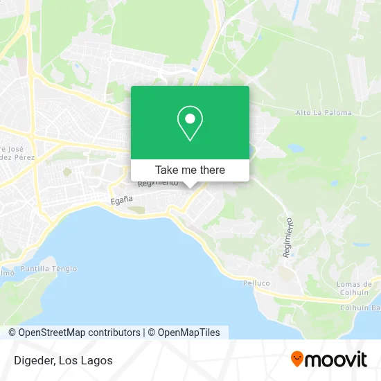 Digeder map