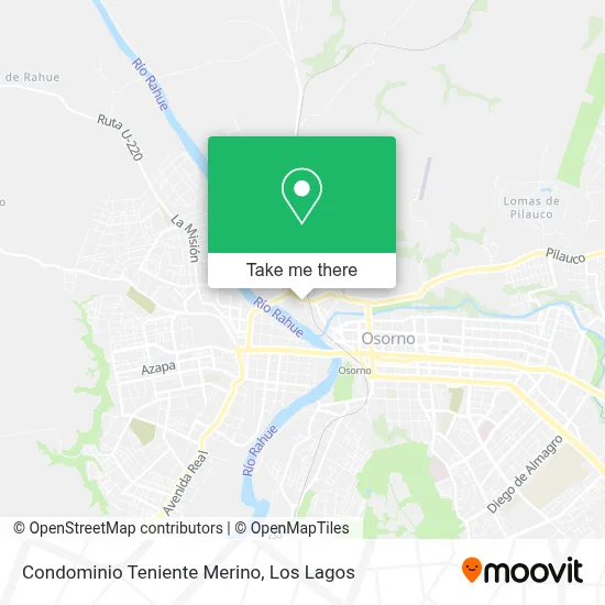 Condominio Teniente Merino map