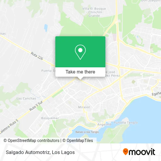 Salgado Automotriz map