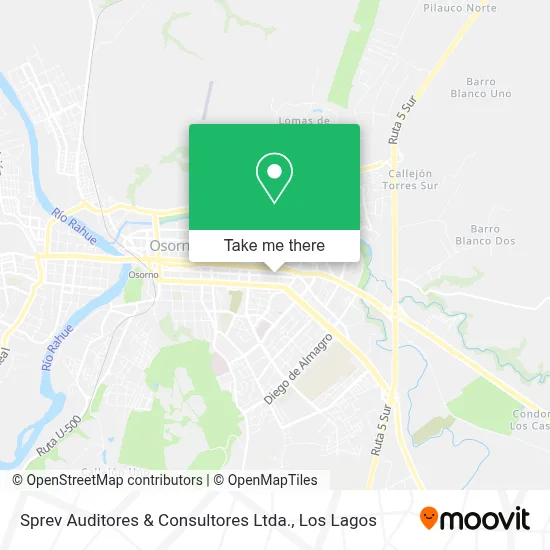 Sprev Auditores & Consultores Ltda. map