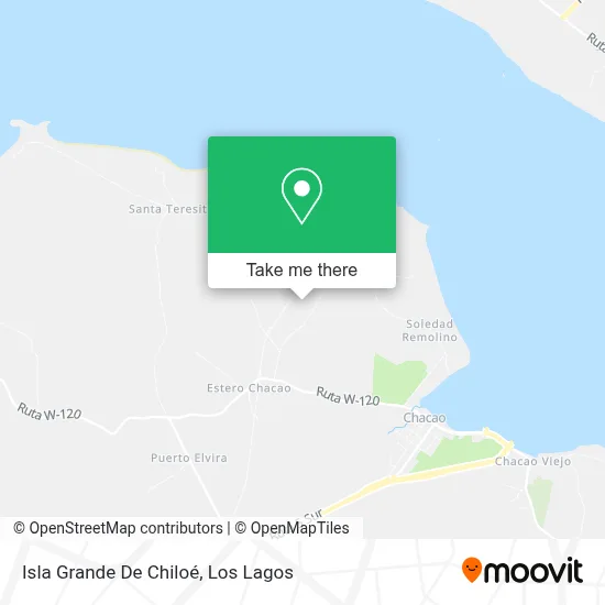 Isla Grande De Chiloé map