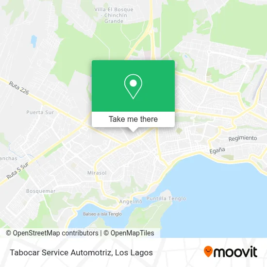 Tabocar Service Automotriz map