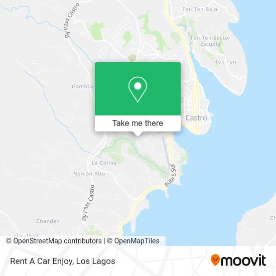 Rent A Car Enjoy map