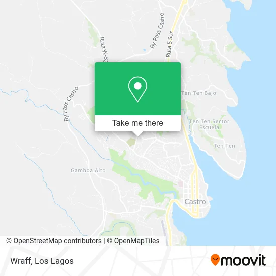 Wraff map